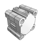 AQ3 - 紧凑型气缸：ISO 21287
